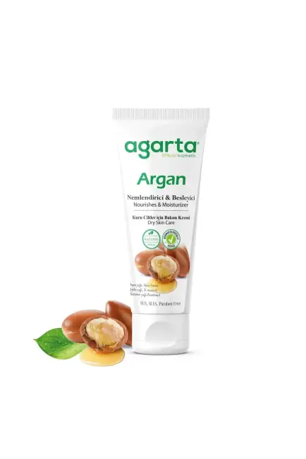 Agarta Doğal Cilt Bakım Kremi 75 ml Argan - 1