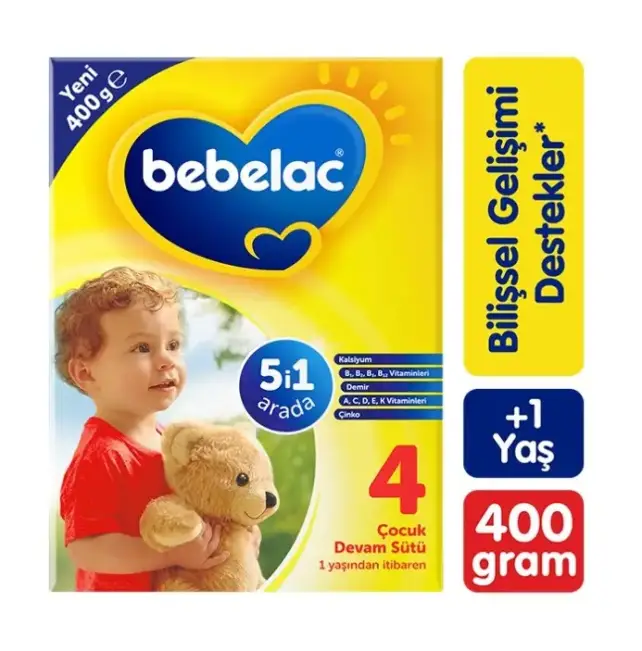 Bebelac Bebek Devam Sütü No4 400 Gr - 1