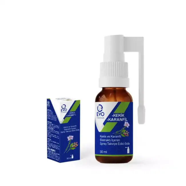 Evopharma Kekik Ve Karanfil Ekstraktı İçeren Sprey 30ml - 3