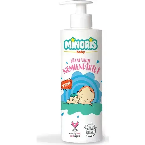 Minoris Baby Organik El Yüz ve Vücut Nemlendirici 200ml - 1