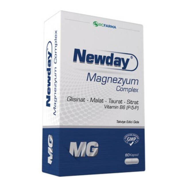 Newday Magnezyum Complex 60 Kapsül - 1