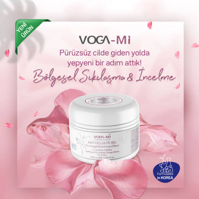 Vogami Selülit Ve Çatlak Karşıtı Bölgesel İncelme Ve Sıkılaştırıcı Jel 250 ml - 5