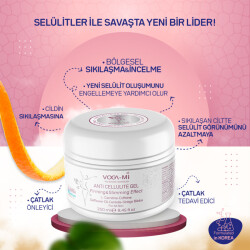 Vogami Selülit Ve Çatlak Karşıtı Bölgesel İncelme Ve Sıkılaştırıcı Jel 250 ml - 4