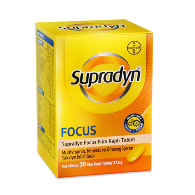 Supradyn Energy Focus 30 Tablet - 1