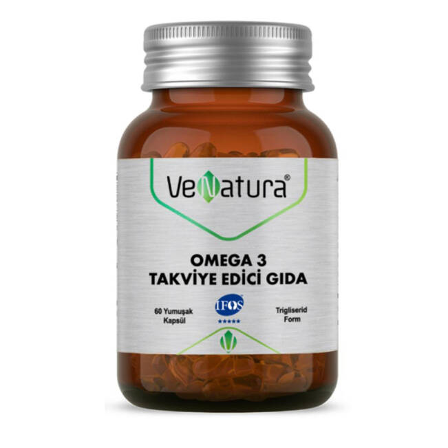 VeNatura Omega 3 60 Yumuşak Kapsül - 1